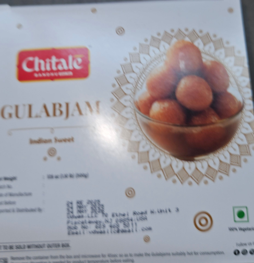 Chitale Ready to eat Gulabjam (500gms)