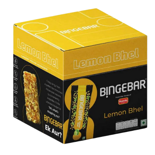 Bingebar - Lemon Bhel Bar 10pcs Box