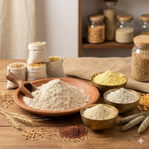 Flour, Dal, Atta & Millets