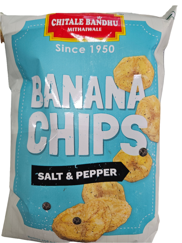 CHITALE BANANA CHIPS SALT AND PEPPER