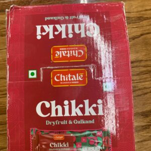 Chitale Dryfruit Gulkand Chikki (20 pcs)
