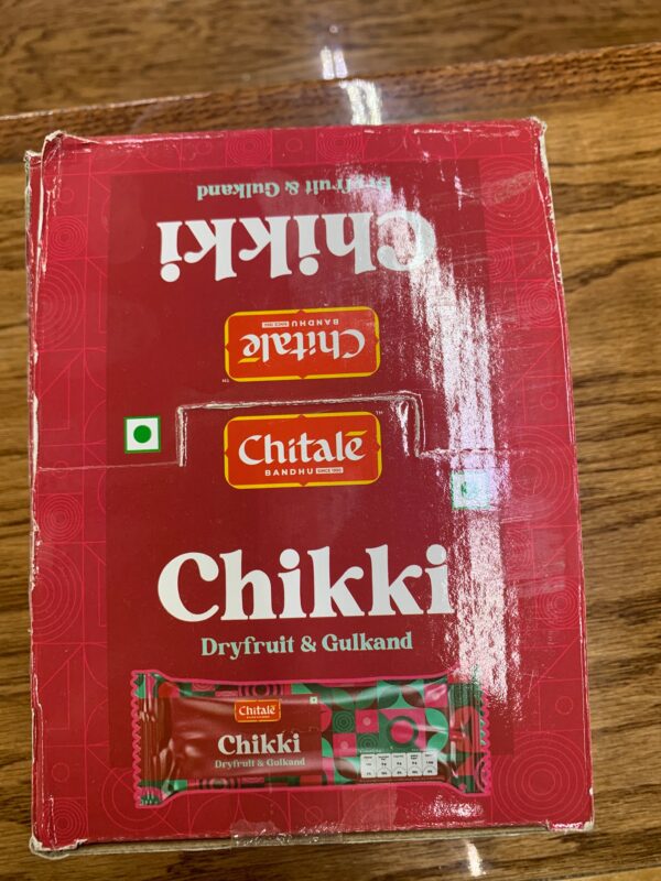 Chitale Dryfruit Gulkand Chikki (20 Pcs)