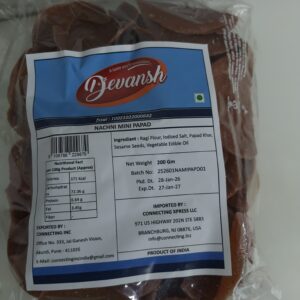 Devansh Nachini Papad 200G
