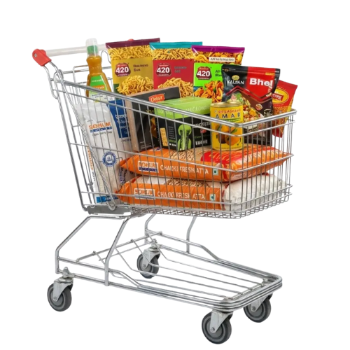 Spread of Indian pantry staples