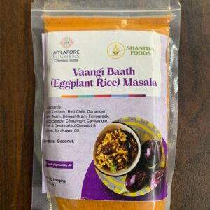 Mylapore Vangi Baath Masala 100Gm