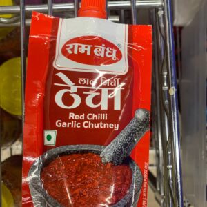 RAM BANDHU THECHA RED HOT CHUTNEY 100 GM